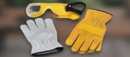 Safety Gear - Work Gloves & Goggles Kit