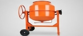 Construction Equipment - Heavy-Duty Concrete Mixer