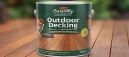 Outdoor Decking Oil - 4 Litre Tin