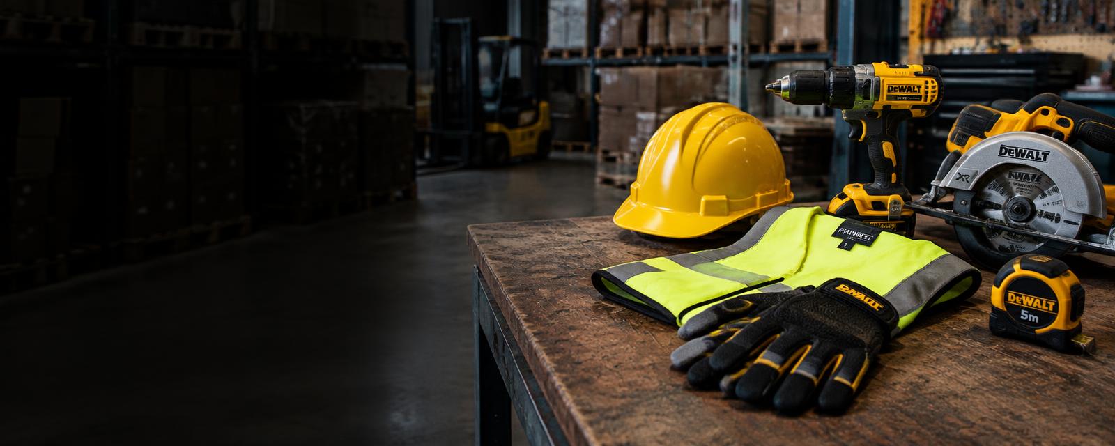 Tools, workwear & safety gear